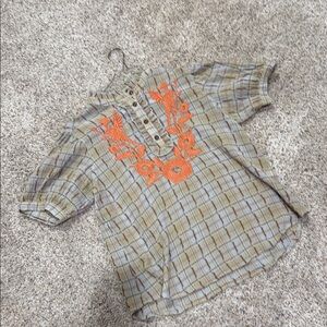 Sister Mary cotton gauze top